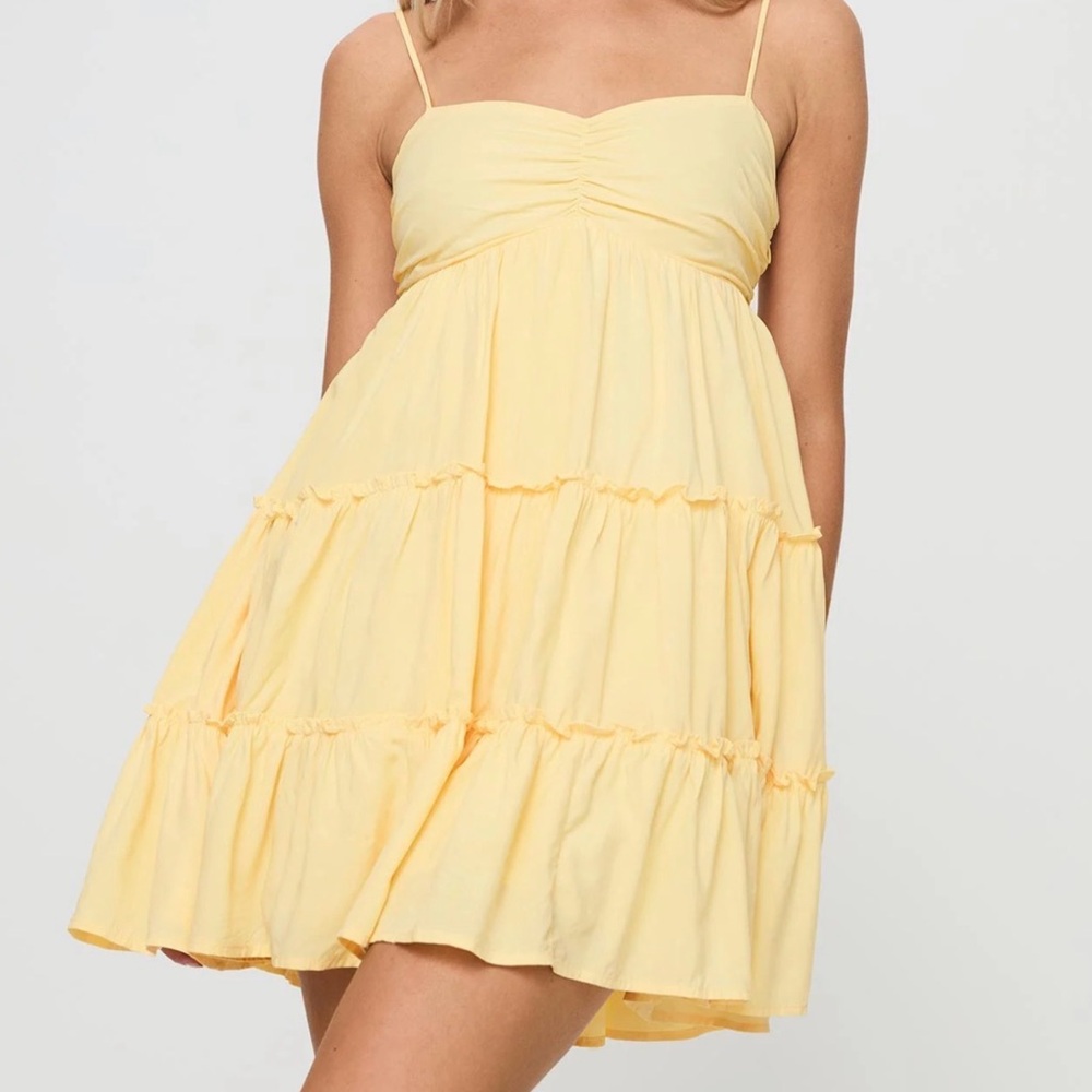 Princess Polly Yellow Mini Dress